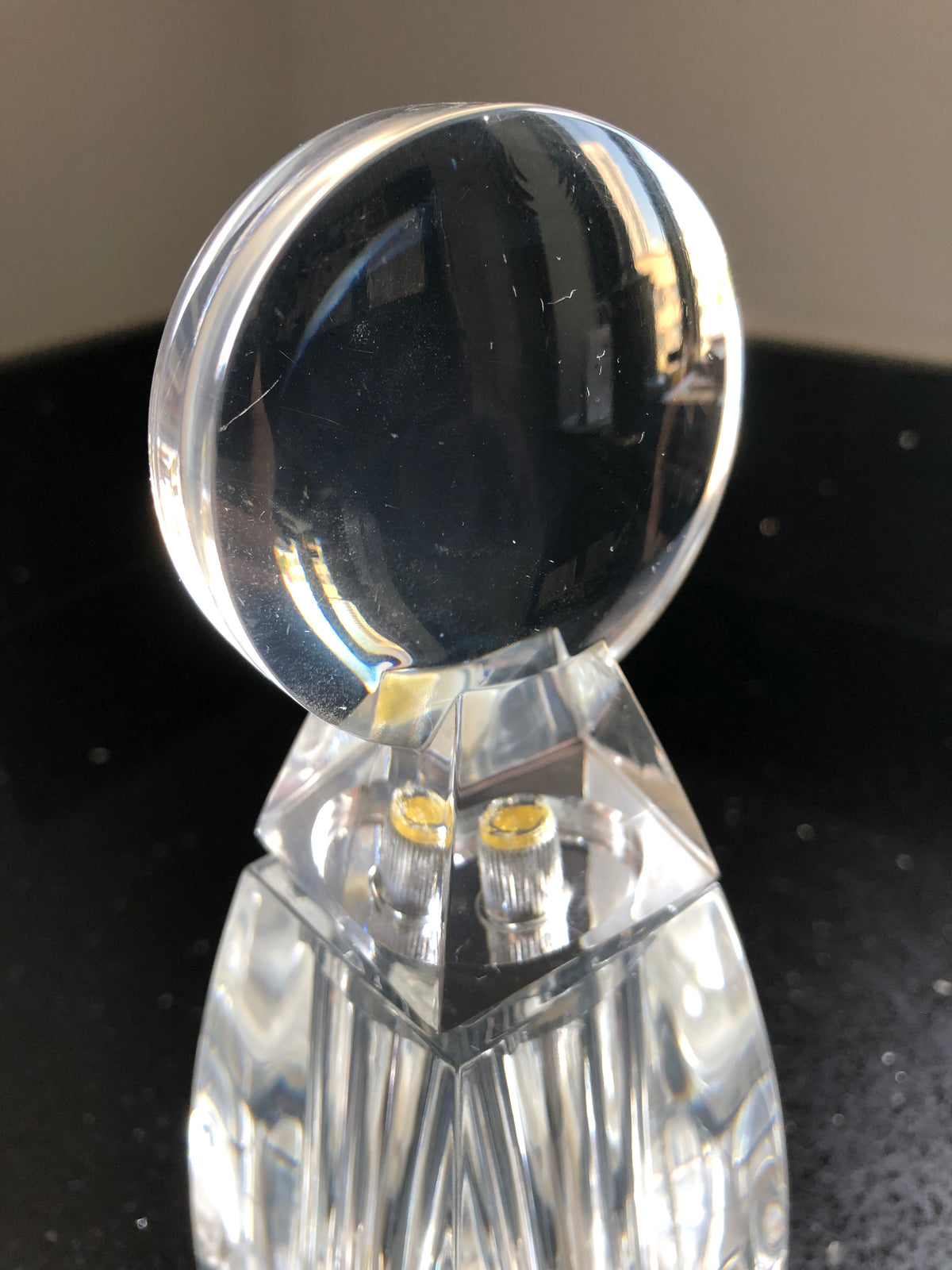 Optical Lucite Salt + Pepper Mills by Wayne Husted for Grainware