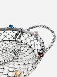 Vintage Postmodern Wire Basket