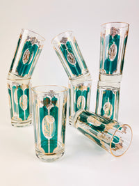 Vintage MCM Gold & Green Glasses