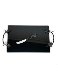 Black Orchid Cheese Board by Michael Aram