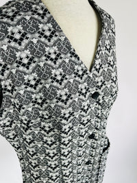 Vintage Print Vest