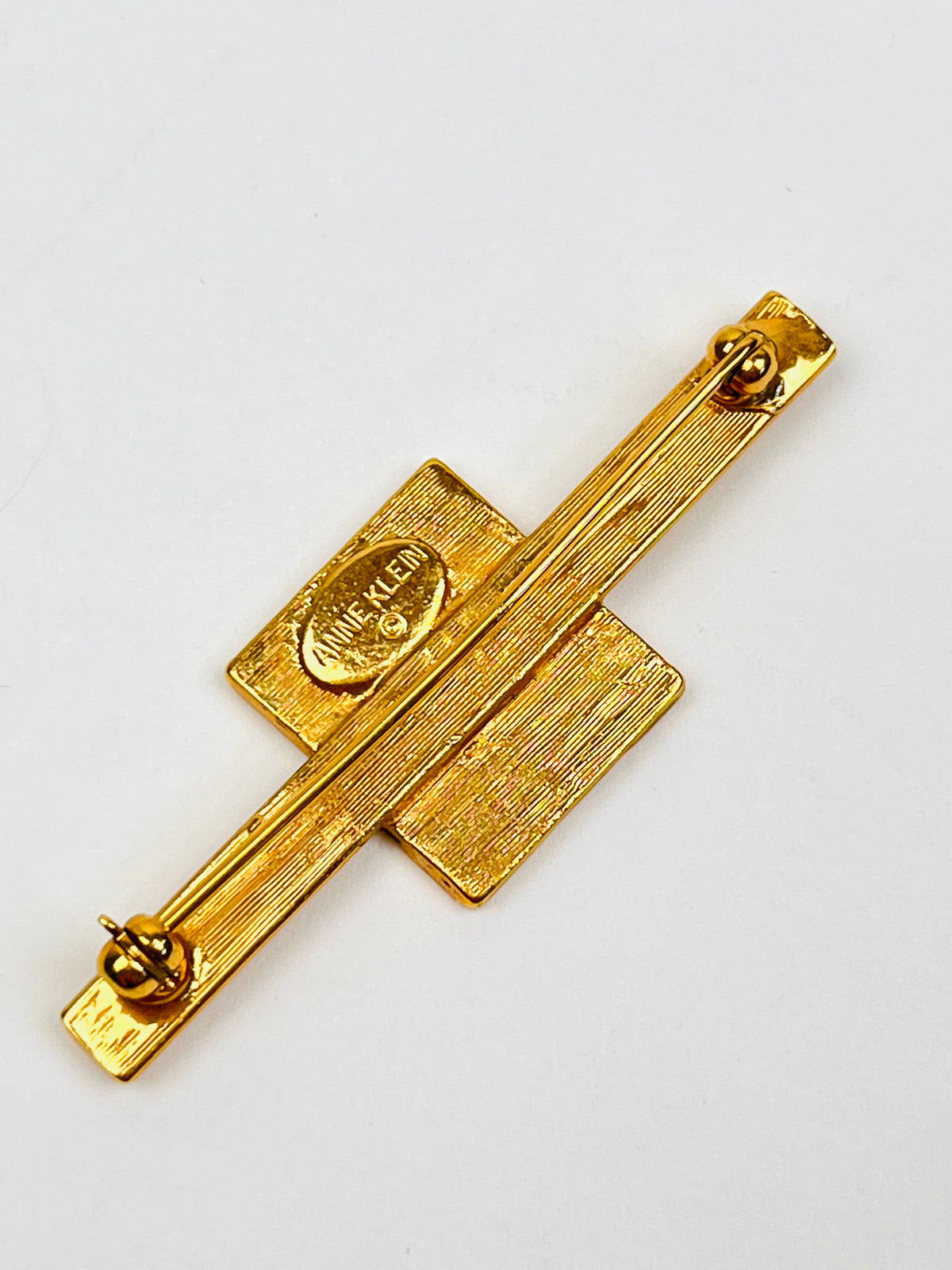 Vintage Anne Klein Lion Logo Brooch