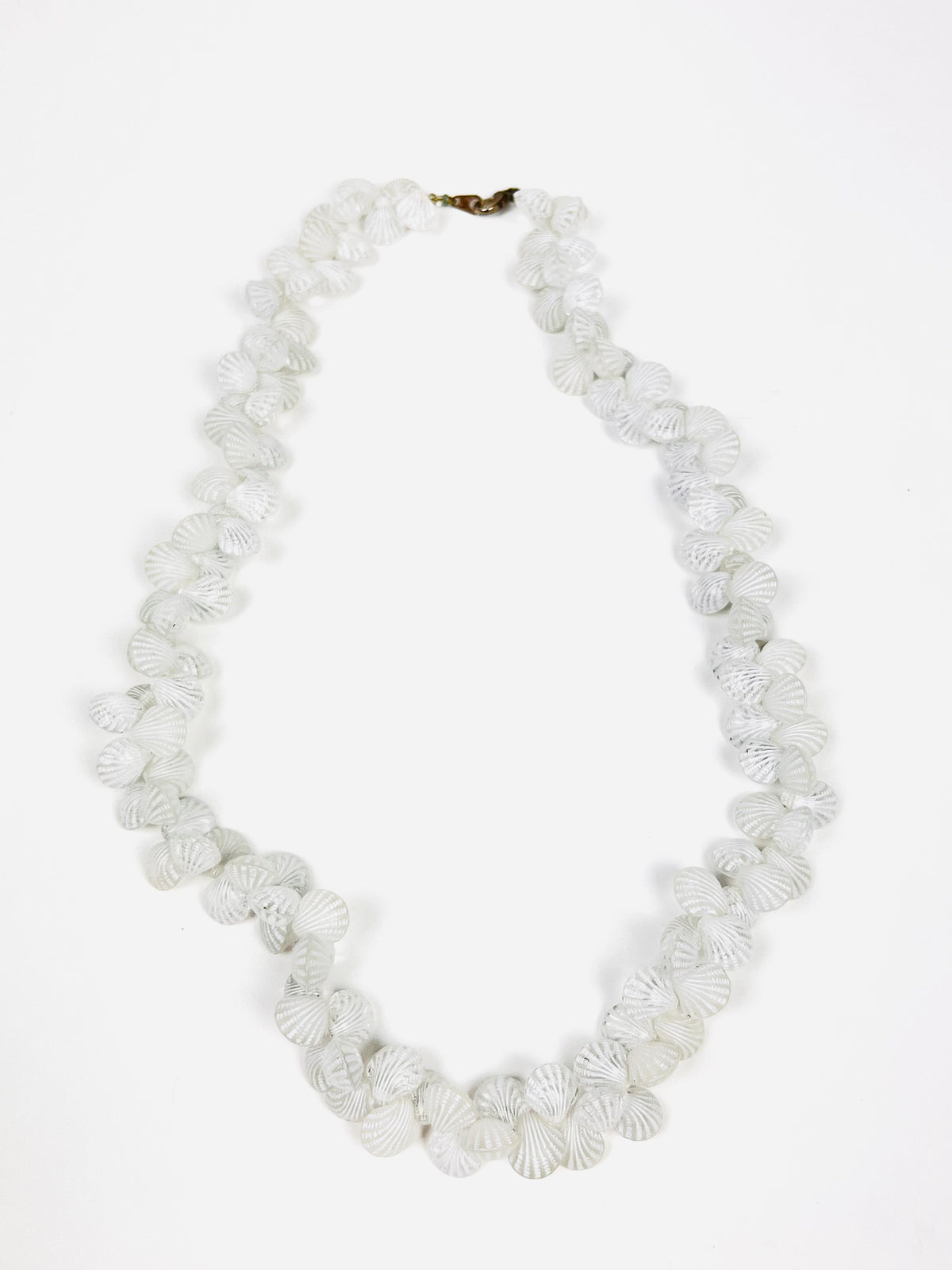 Vintage Plastic Seashell Necklace