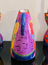 Postmodern Pitcher & Candle Holder Set