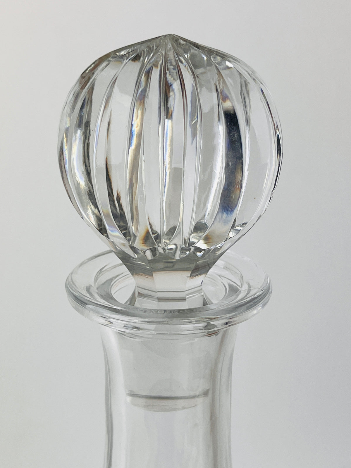 Vintage Crystal Decanter