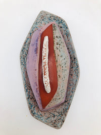 Handmade Art Pottery Butter Dish