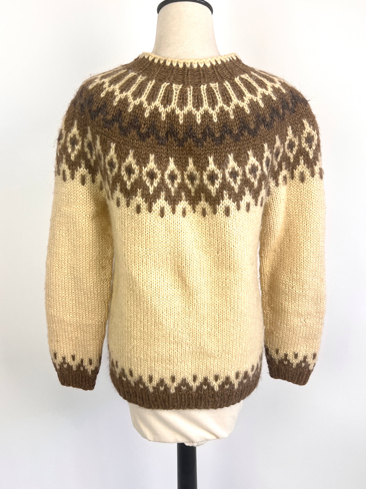 Vintage Icelandic Wool Sweater