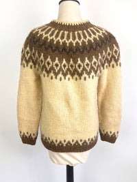 Vintage Icelandic Wool Sweater