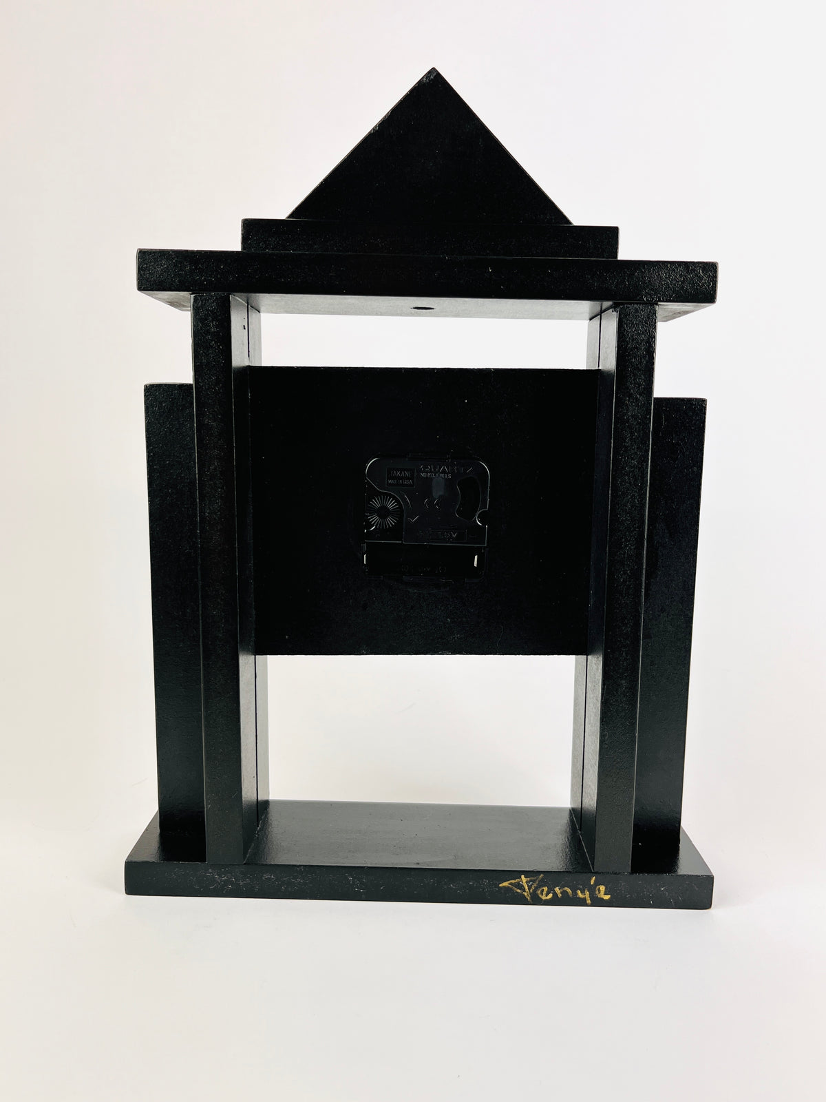 90s Vintage Postmodern Tabletop / Mantle Clock