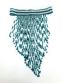 Vintage 1970s Beaded Fringe Choker