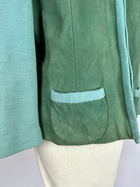 Vintage Wool and Suede Jacket