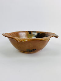 Large Handmade Stoneware Fish Bowl