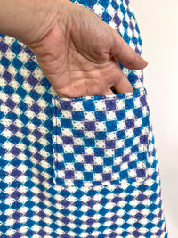 60s Checkerboard Mini Skirt