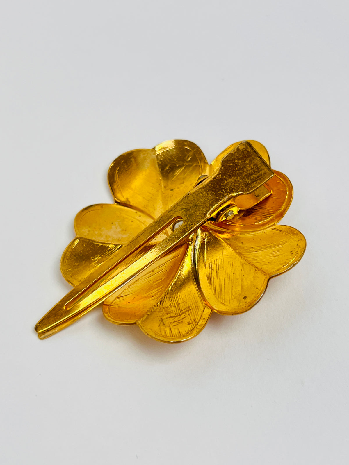 Vintage Hair Brooch - Flower