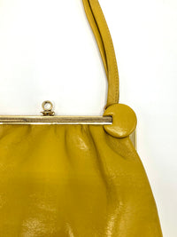 Vintage Mustard Leather Bag