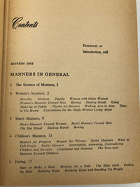 Etiquette, 1956, First Edition