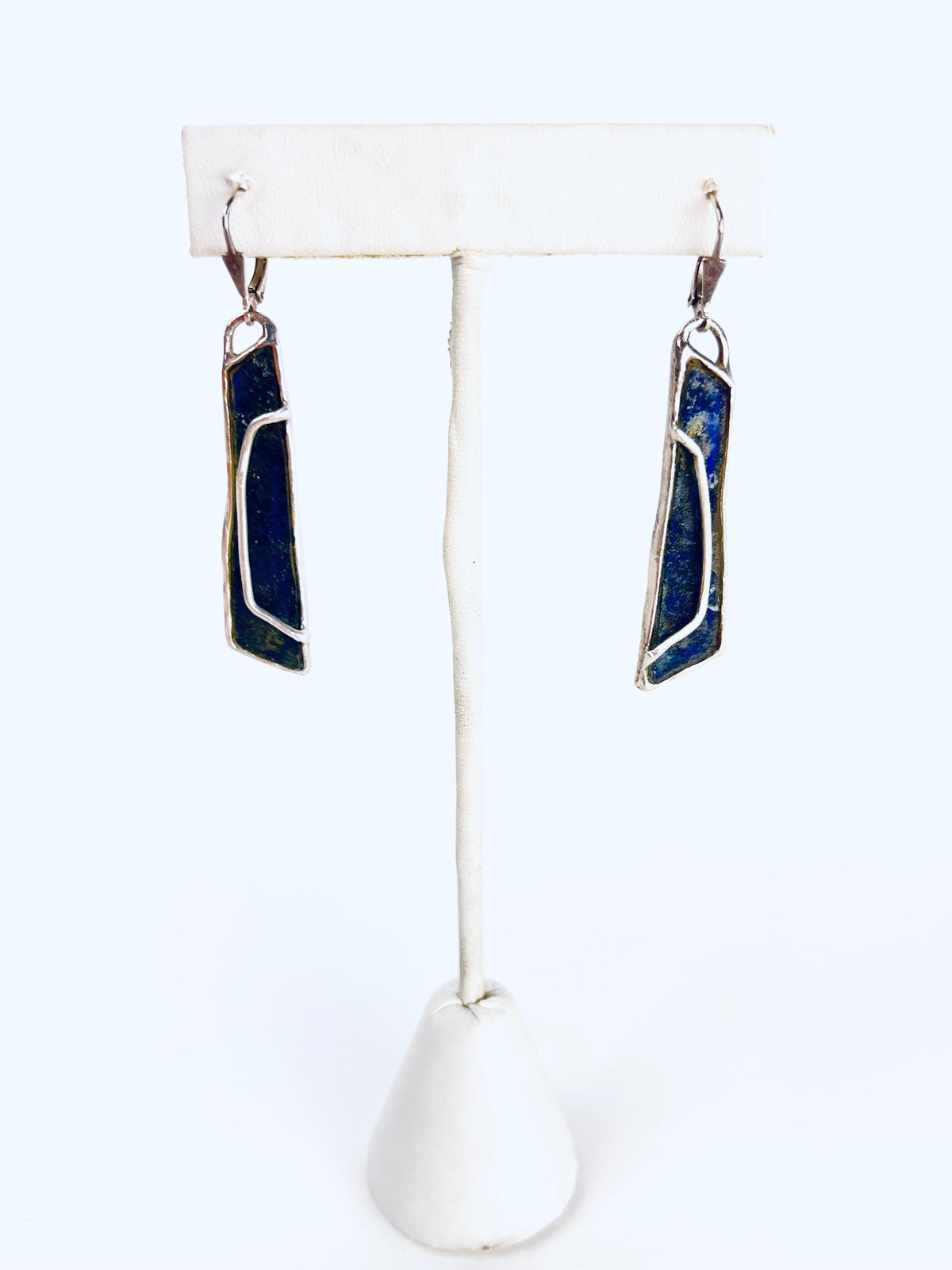 Sterling & Glass Earring by Uri Ramot
