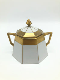 Vintage Art Deco Cream and Sugar Set