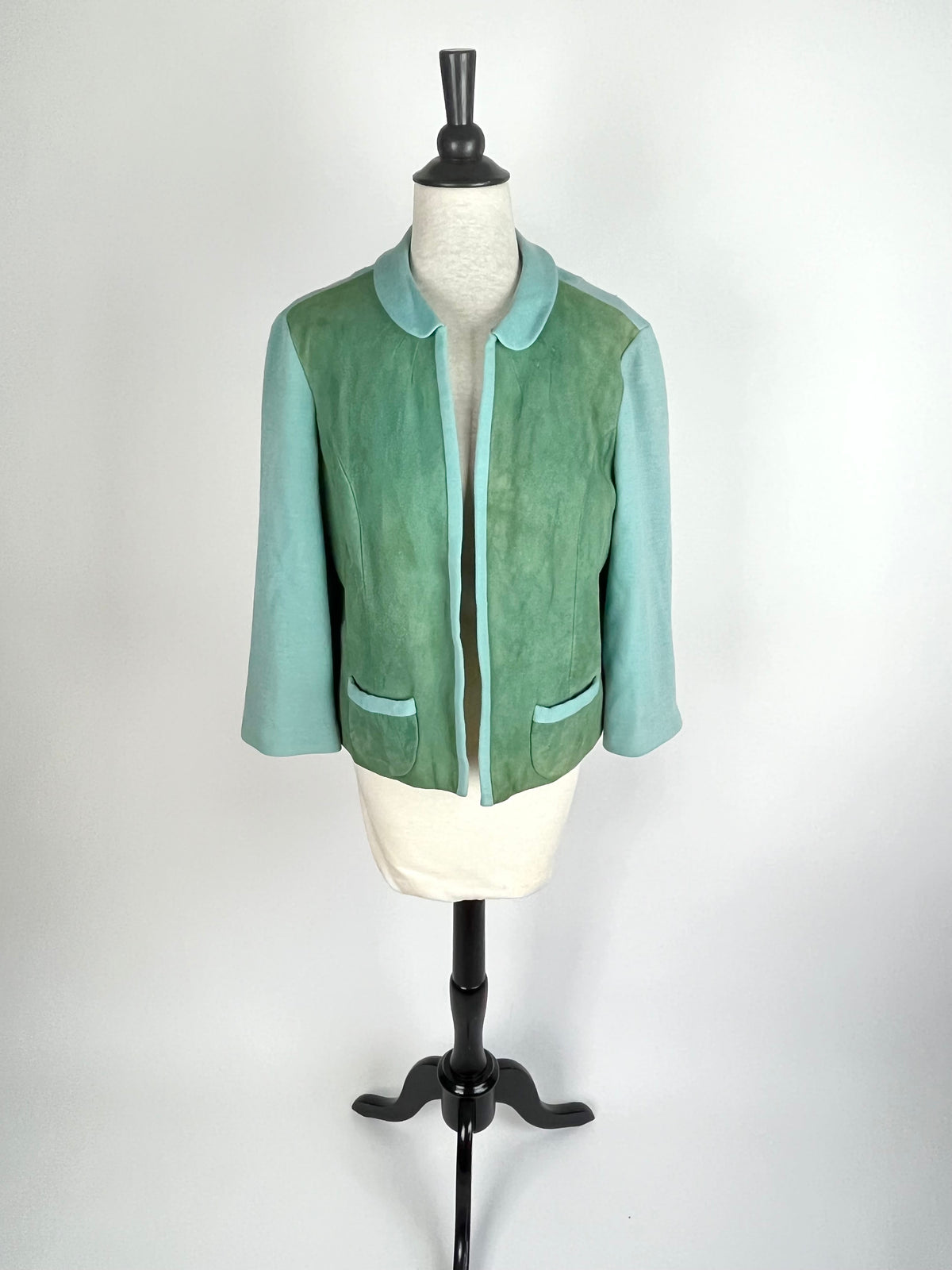 Vintage Wool and Suede Jacket