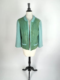 Vintage Wool and Suede Jacket