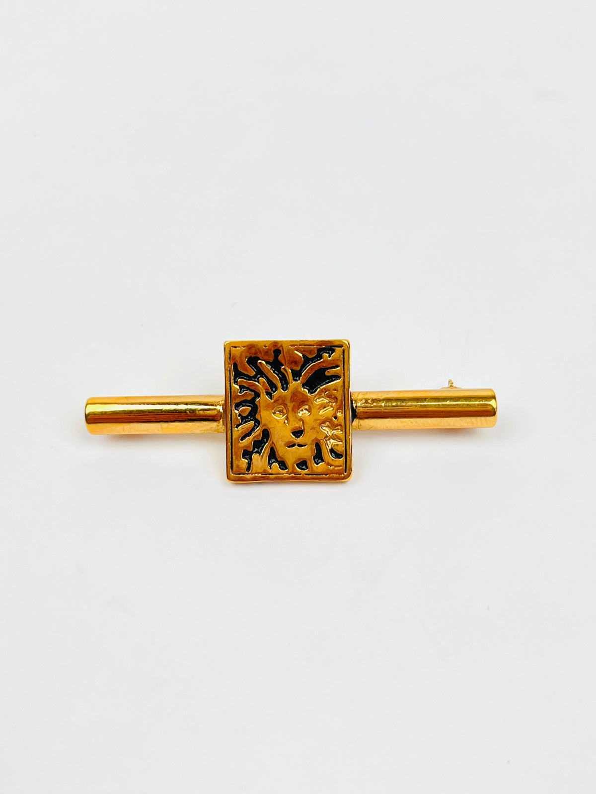 Vintage Anne Klein Lion Logo Brooch