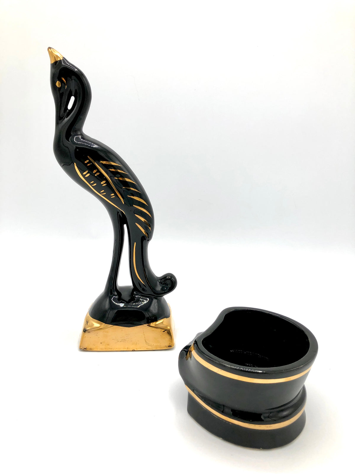 Mid-Century Bird Planter