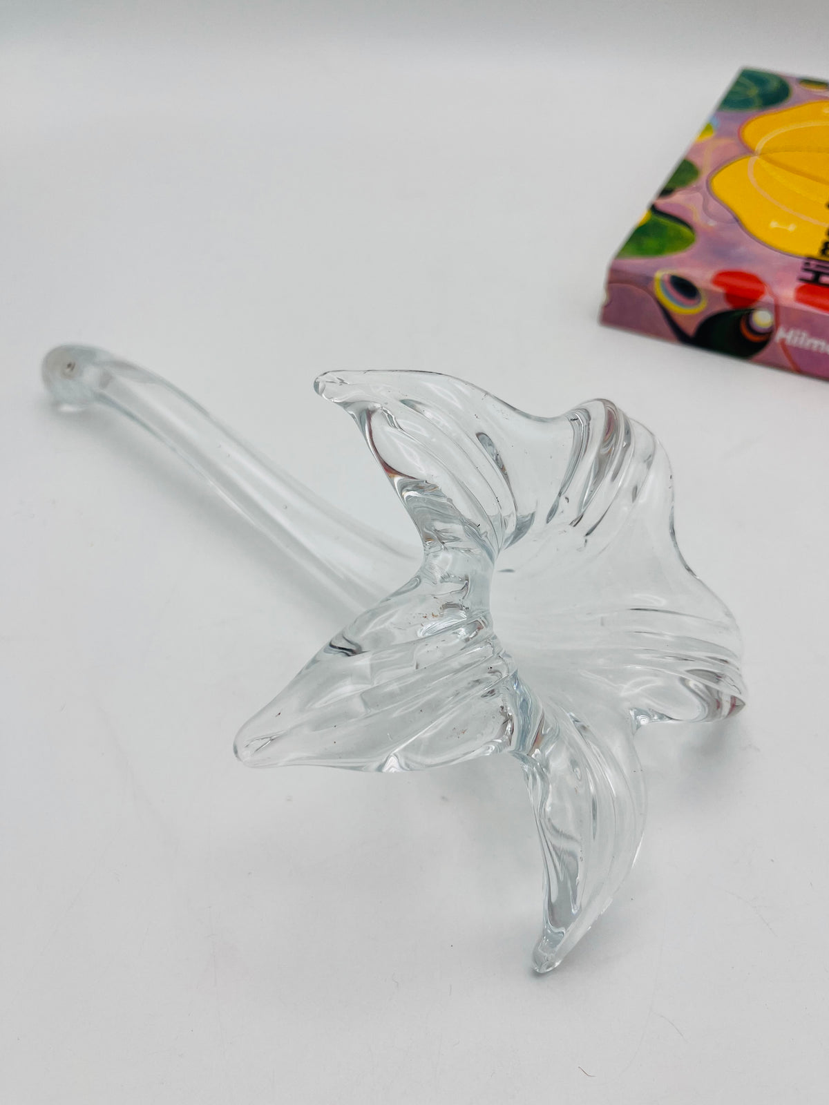 Vintage Blown Glass Bud Vase