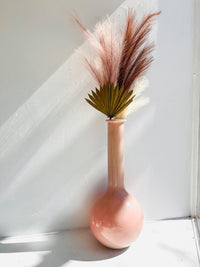 Postmodern Glass Floor Vase by Larry Laslo