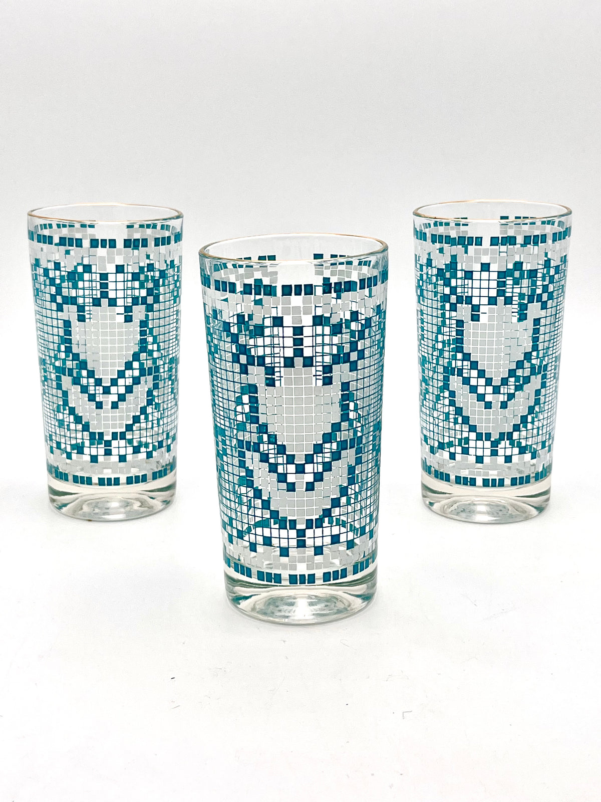 Vintage Tulip Tumblers