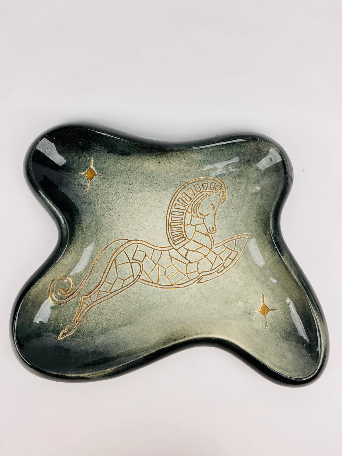 MCM Horse Constellation Dish