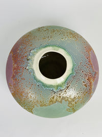 Vintage Tony Evans Raku Vase / Vessel
