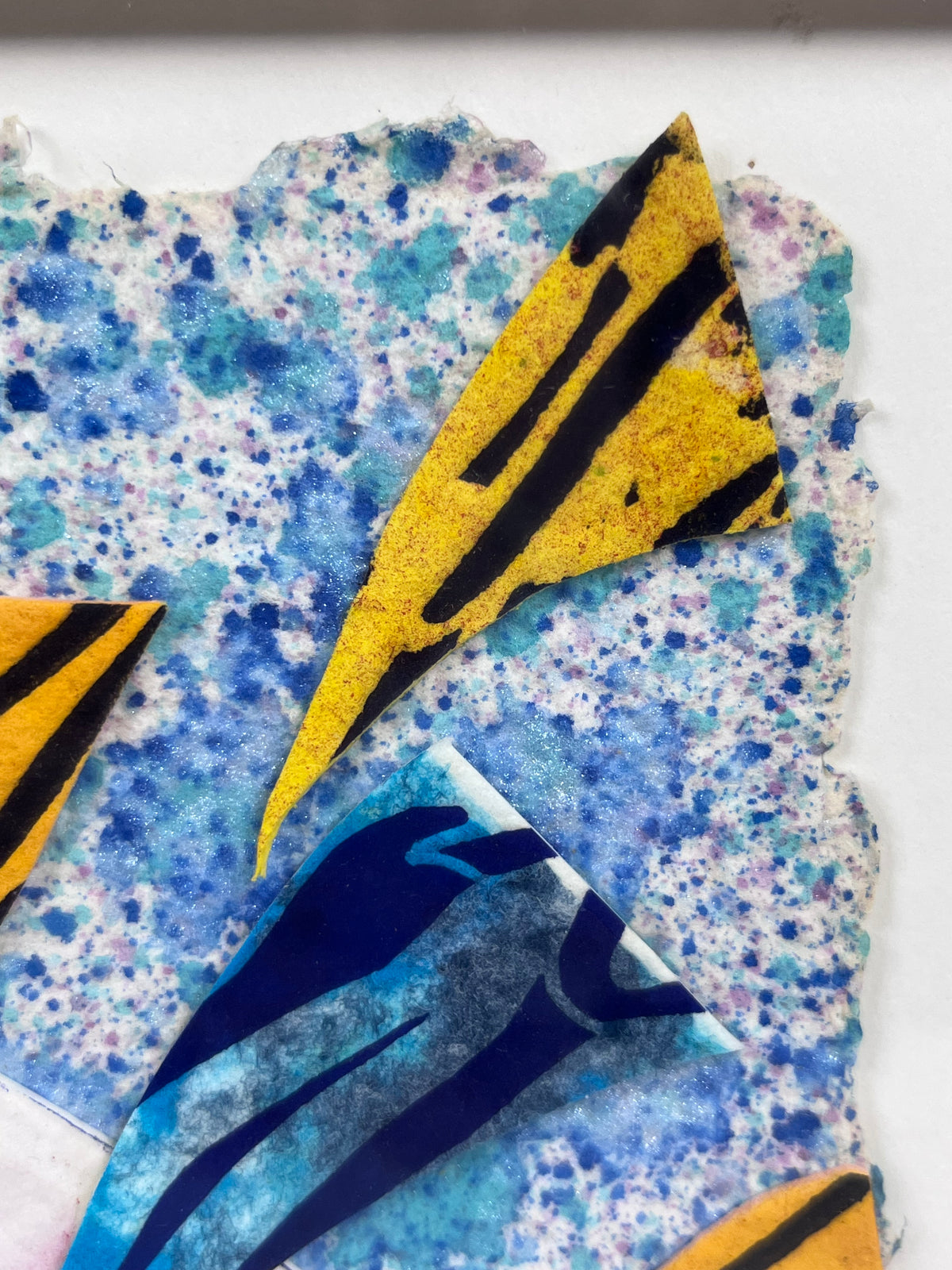 Vintage 90s Mixed Media Art by Kathryn Maxwell