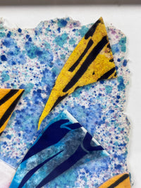 Vintage 90s Mixed Media Art by Kathryn Maxwell