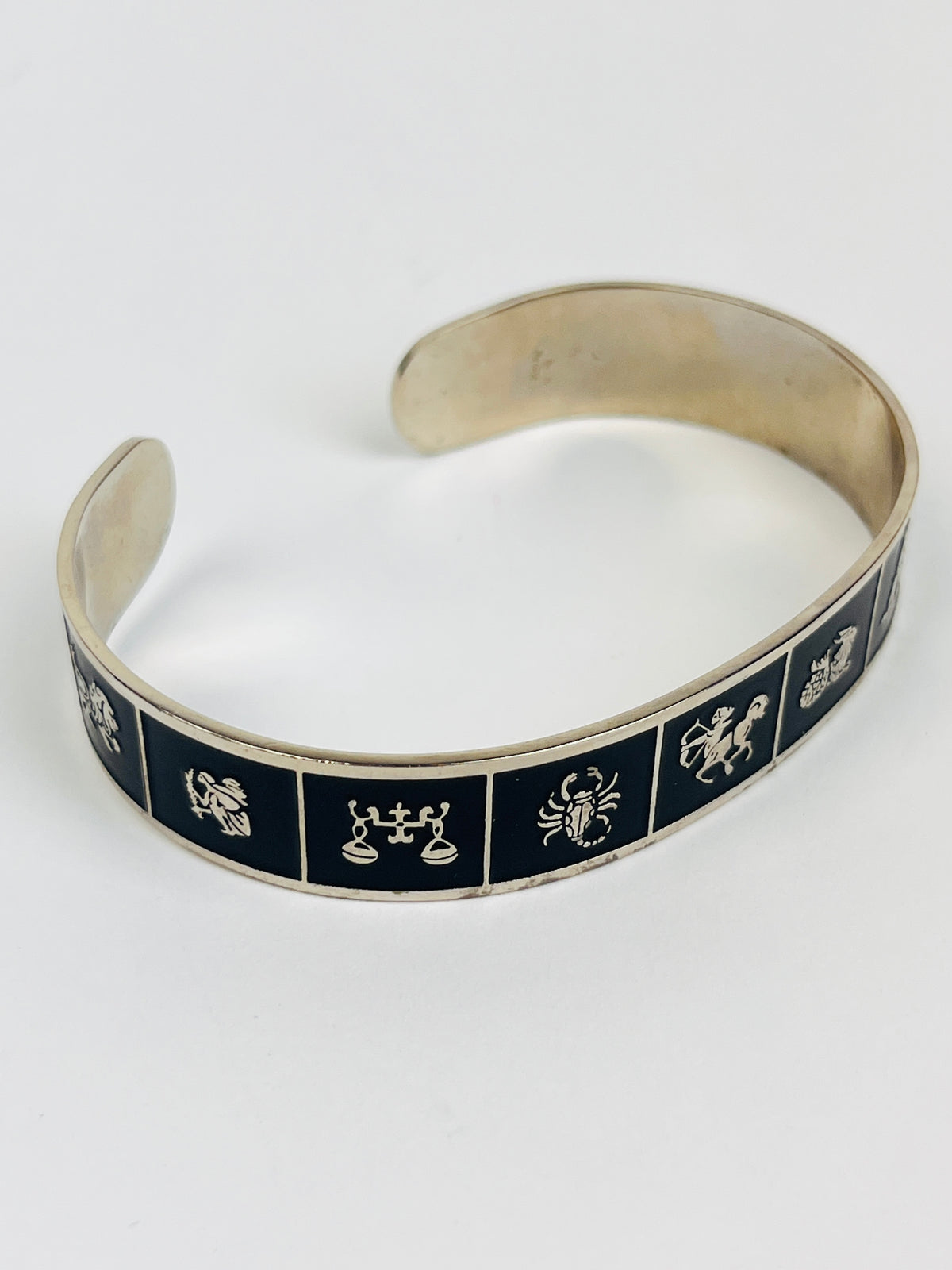 Vintage Zodiac Cuff Bracelet