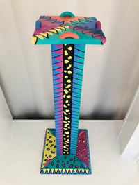 Postmodern Memphis Style Pedestal