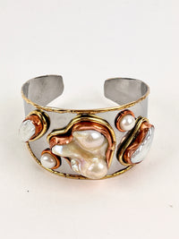 Baroque Pearl Cuff
