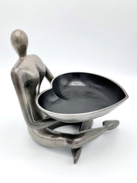 Sculptural Metal Catchall / Dish