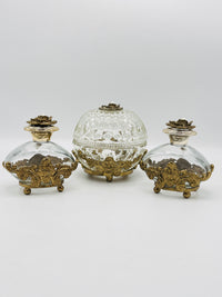 Vintage Hollywood Regency Vanity Set