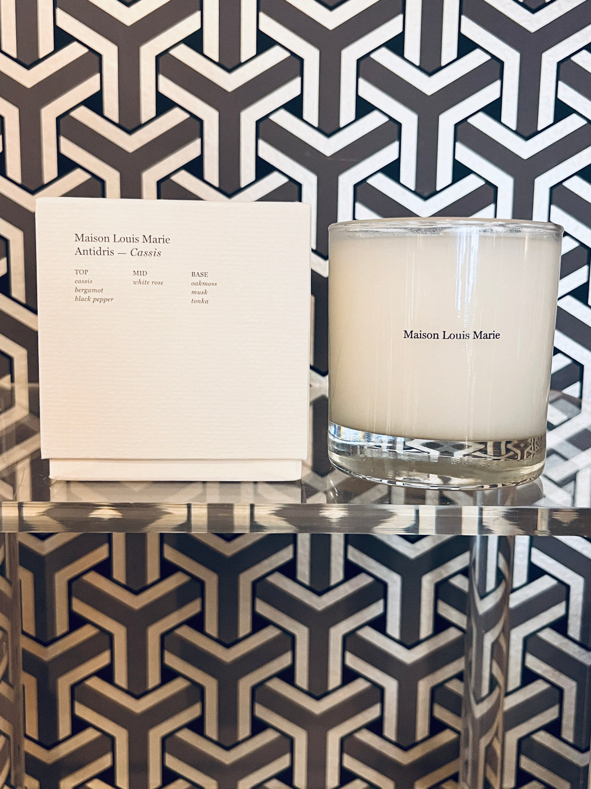 Maison Louis Marie Candle - Antidris Cassis