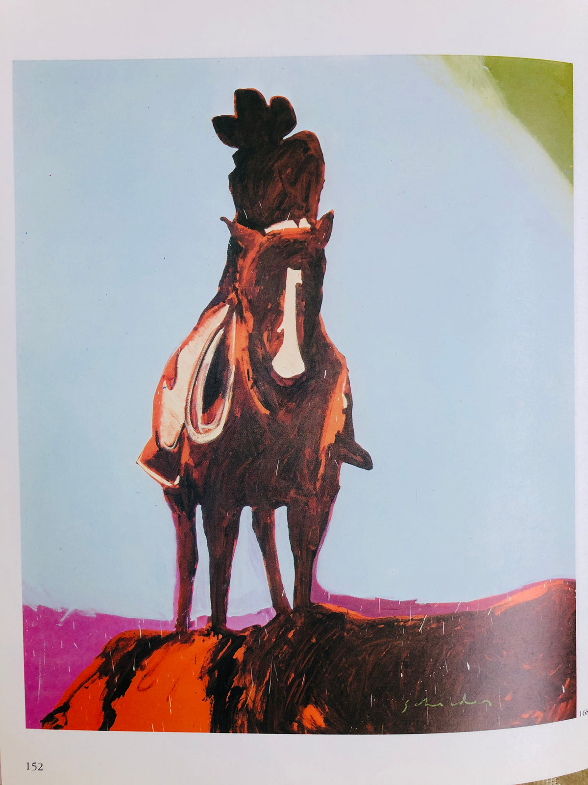 Frtiz Scholder Book + Lithograph