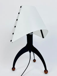 Vintage Postmodern Tripod Table Lamp
