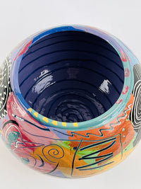 Postmodern Studio Pottery Vase