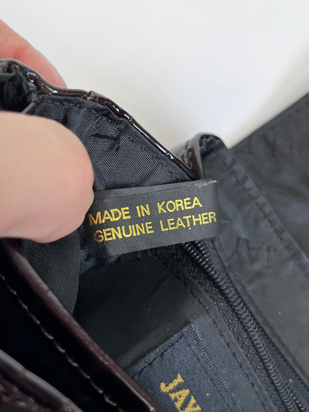 Vintage Patent Leather Bag