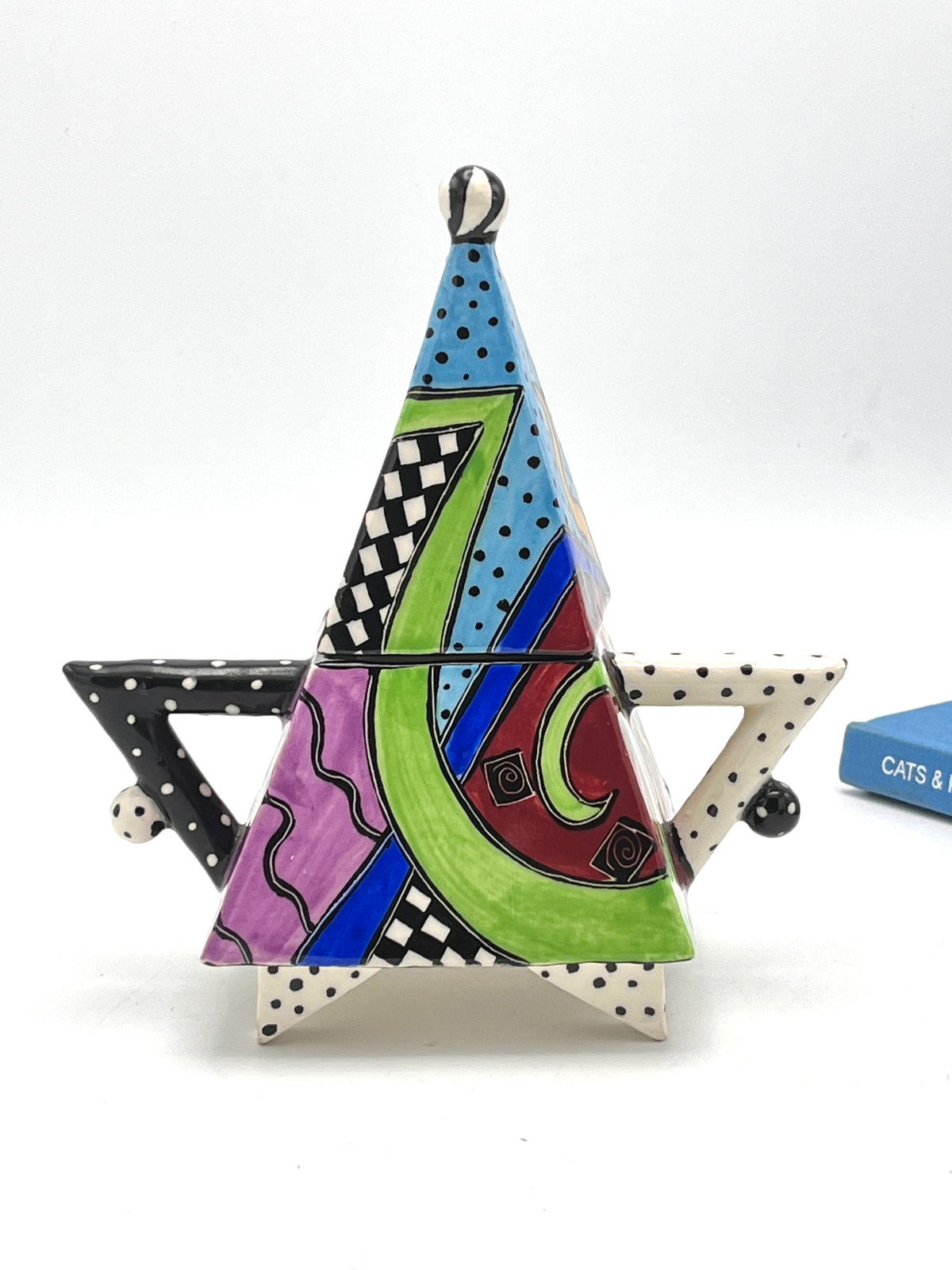 Postmodern / Memphis Style Cream & Sugar by McGovney Camarot