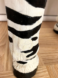 Zebra Plant Stand / Shelf