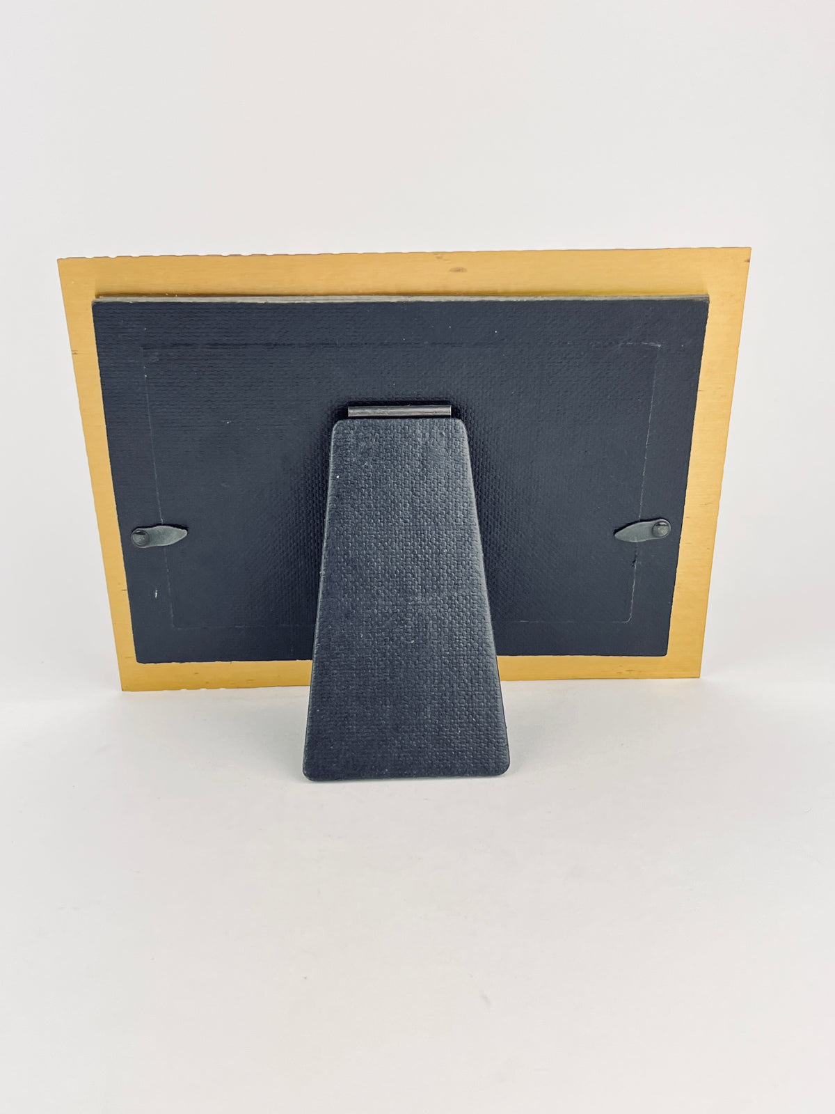 Vintage 90s Postmodern Metal Picture Frame