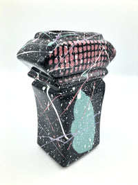 Vintage Postmodern Memphis Era Vase by Rosalyn Tyge