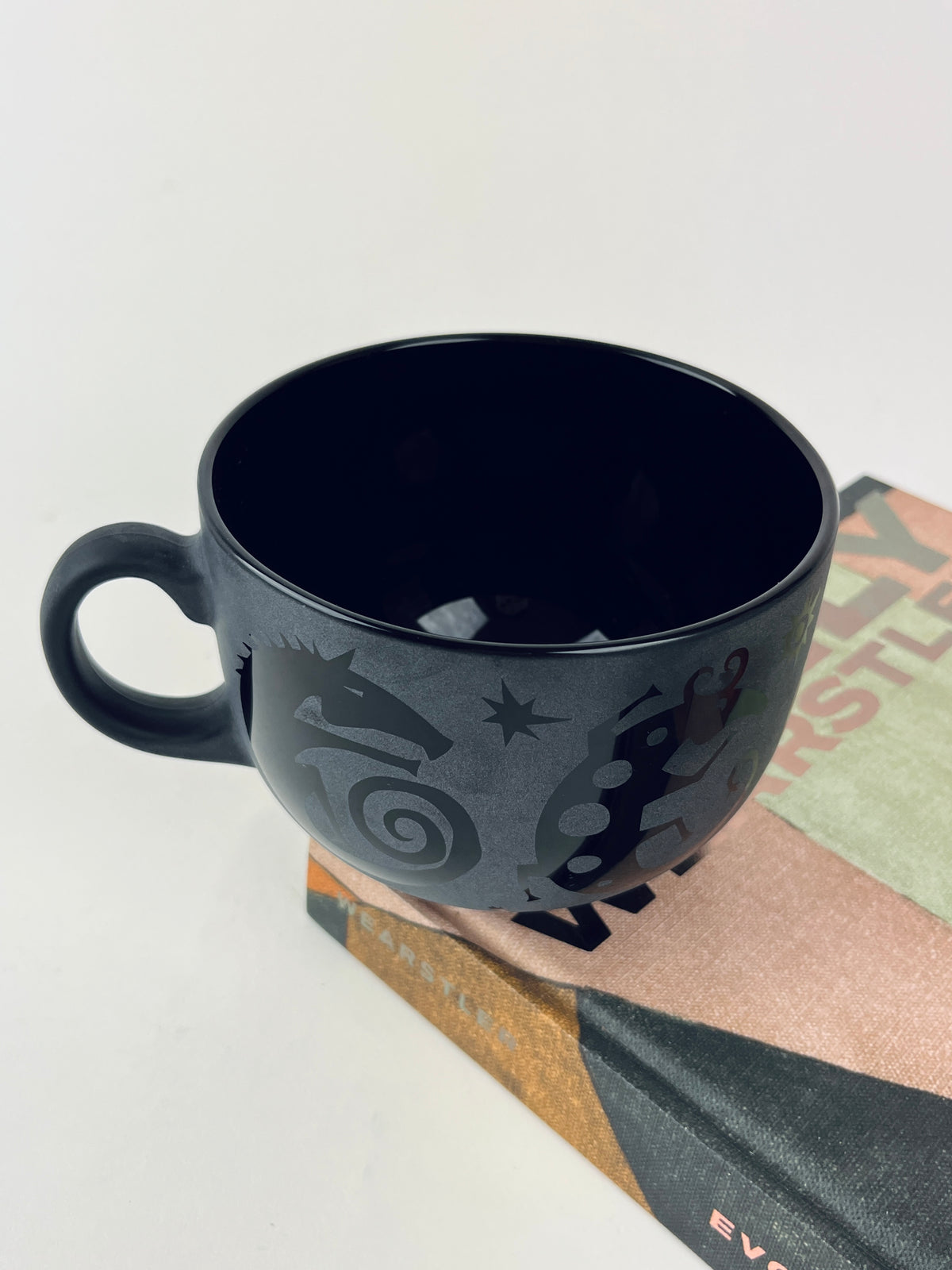 Postmodern Memphis Style Glass Mug - Large