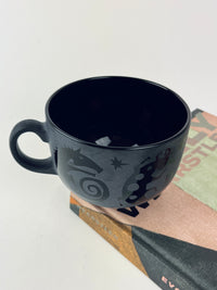 Postmodern Memphis Style Glass Mug - Large