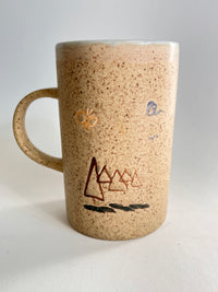 Vintage Stoneware Mugs - a Pair